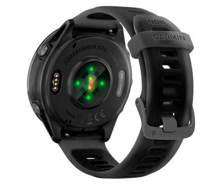 Смарт-годинник Garmin Forerunner 570 47mm Slate Gray Aluminum w. Translucent Black/Black Band (010-02971-00)
