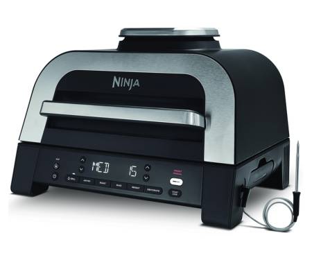 Электрогриль NINJA Foodi MAX Air Grill & Air Fryer Cooking probe (DG551EU)