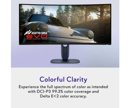 Монітор Dell AW3425DW (210-BRTW)