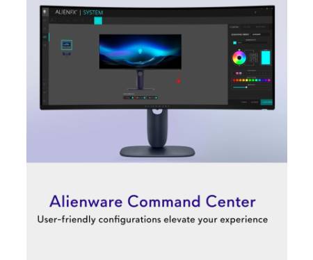 Монітор Dell AW3425DW (210-BRTW)
