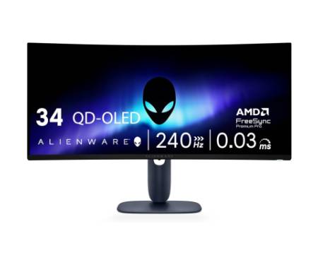 Монітор Dell AW3425DW (210-BRTW)