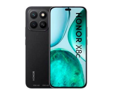 Смартфон Honor X8c 8/512Gb Midnight Black