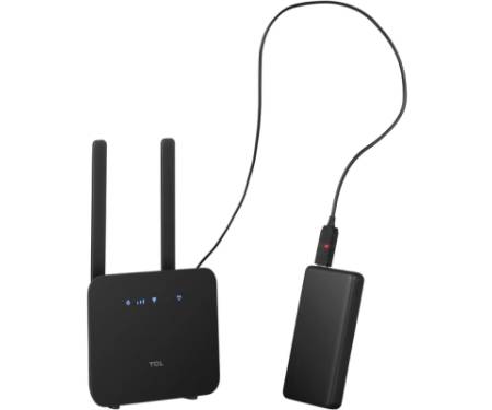 Маршрутизатор TCL LINKHUB (HH42CV2)+Power Bank 20000мАгод +USB-DC кабель (694743657296)