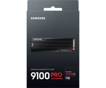 Накопичувач SSD M.2 2280 1TB 9100 PRO Heatsink Samsung (MZ-VAP1T0CW)