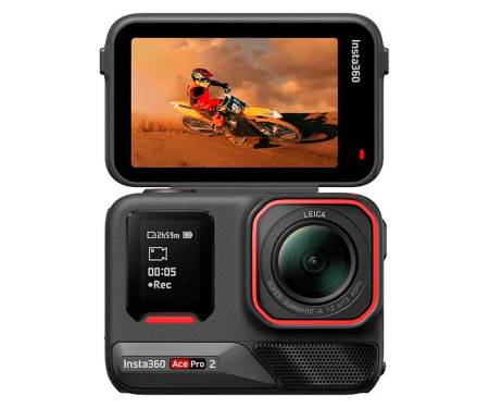 Экшн-камера Insta360 Ace Pro 2 Standard Bundle (Dual Battery) (CINSBBGA_ACEPRO208)