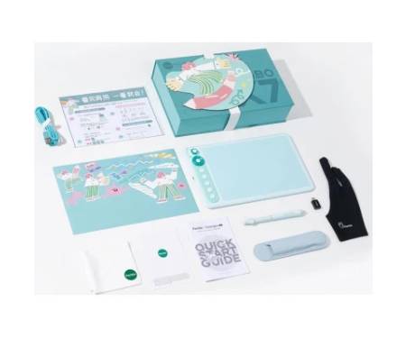 Графічний планшет Parblo Intangbo X7 Green (INTANGBOX7G)