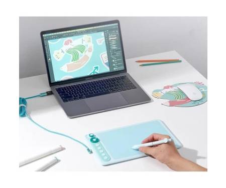 Графічний планшет Parblo Intangbo X7 Green (INTANGBOX7G)