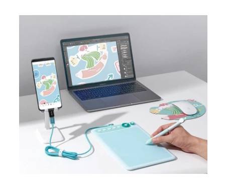 Графічний планшет Parblo Intangbo X7 Green (INTANGBOX7G)