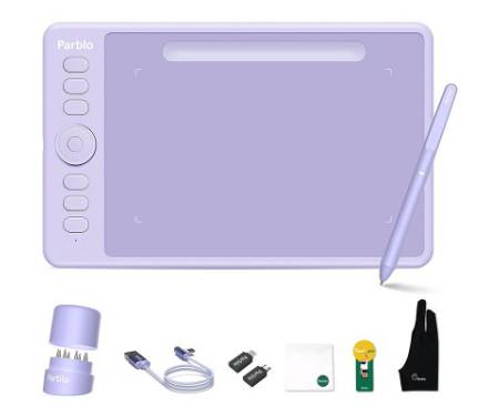 Графічний планшет Parblo Intangbo S Violet (INTANGBOSP)