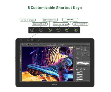 Планшет-монітор Parblo Coast 16 Pro (COAST16PRO)