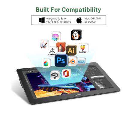 Планшет-монітор Parblo Coast 16 Pro (COAST16PRO)
