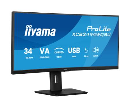 Монітор iiyama XCB3494WQSU-B1