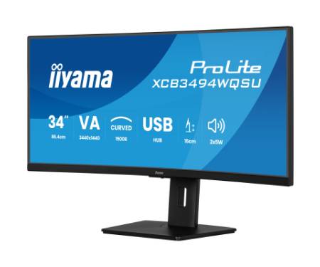 Монітор iiyama XCB3494WQSU-B1