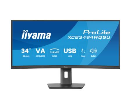 Монітор iiyama XCB3494WQSU-B1