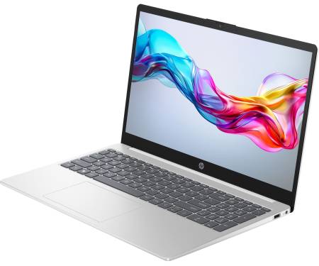 Ноутбук HP 15-fd0145ua 15.6" FHD IPS AG, Intel i3-1315U, 16GB, F1024GB, UMA, DOS, серебристый