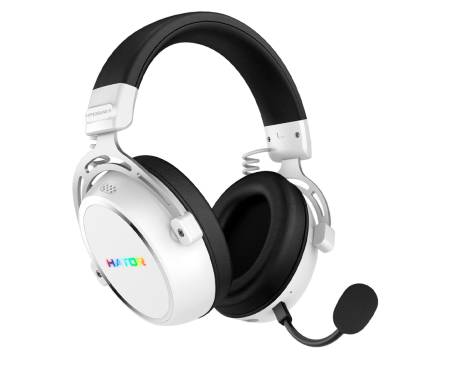 Наушники Hator Hypergang 3 Wireless ESH56 Hi-Res ANC White