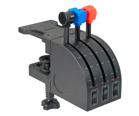 Рычаг управления двигателем для PC Logitech G Saitek Pro Flight Throttle Quadrant (945-000015)