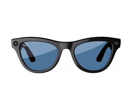 Смарт-очки Ray-Ban Meta Skyler Shiny Black/Cerulean Blue Transitions (RW4010 601/MF 52-20)
