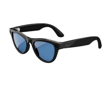 Смарт-очки Ray-Ban Meta Skyler Shiny Black/Cerulean Blue Transitions (RW4010 601/MF 52-20)