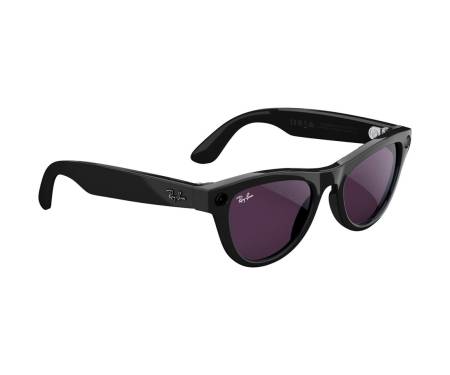 Смарт-очки Ray-Ban Meta Skyler Shiny Black/Amethyst Transitions (RW4010 601/CH 52-20)
