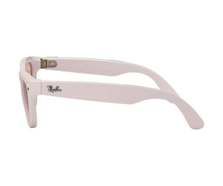 Смарт-очки Ray-Ban Meta Skyler Shiny Chalky Gray/Gradient Cinnamon Pink (RW4010 670013 52-20)