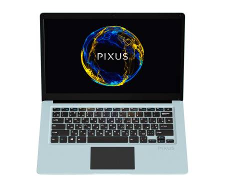 Ноутбук Pixus Vix 8/128Gb IPS FHD Ubuntu OS Gray (4897058531480)
