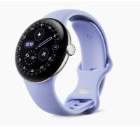Смарт-часы Google Pixel Watch 4 41mm LTE Polished Silver Aluminum case / Iris Active Band