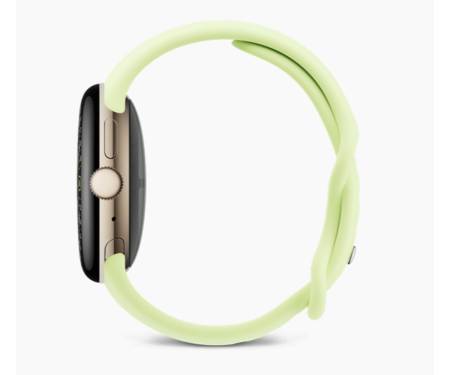Смарт-годинник Google Pixel Watch 4 41mm LTE Champagne Gold Aluminum case / Lemongrass Active Band