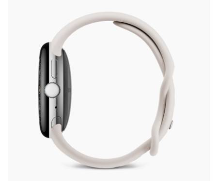 Смарт-часы Google Pixel Watch 4 41mm LTE Polished Silver Aluminum case / Porcelain Active Band
