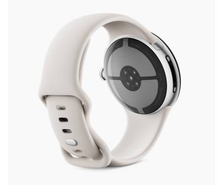 Смарт-часы Google Pixel Watch 4 45mm LTE Polished Silver Aluminum case / Porcelain Active Band