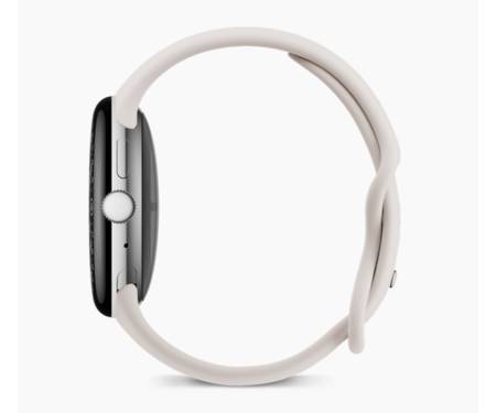 Смарт-часы Google Pixel Watch 4 45mm LTE Polished Silver Aluminum case / Porcelain Active Band