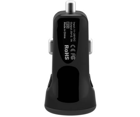 Автомобильное ЗУ Baseus 2.1A Dual USB Sport (Black) (CCALL-CR01)