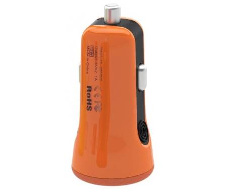 Автомобильное ЗУ Baseus 2.1A Dual USB Sport (Orange) (CCALL-CR07)