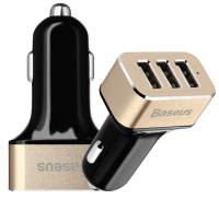 Baseus 5.2A 3-USB (Black) (CCALL-HG31V)