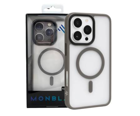 Чехол для iPhone 16 Pro Max Monblan (MMMt16PM) Magnetic Matte Series Grey