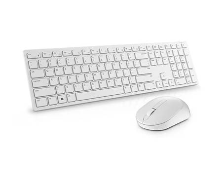 Комплект (клавиатура, мышь) Dell KM5221W White (580-AKEZ)