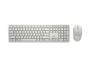 Комплект (клавиатура, мышь) Dell KM5221W White (580-AKEZ)