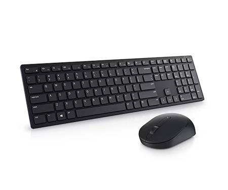 Комплект (клавіатура, миша) Dell KM5221W Black (580-AJRC)