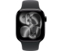 Apple Watch Series 11 GPS 42mm Jet Black Alu. Case w. Black S. Band - S/M (MEQT4) 2