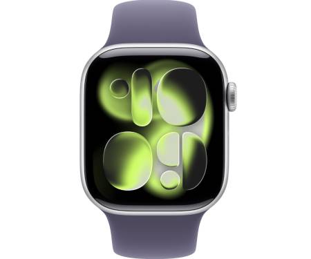 Apple Watch Series 11 GPS 42mm Silver Alu. Case w. Purple Fog S. Band - M/L (MEU74) 2