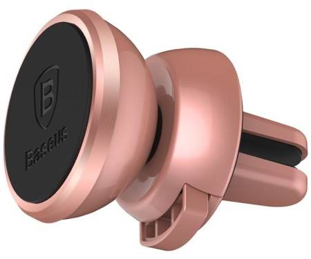 Baseus Baseus Magnetic Car Air Vent Mount foriPhone 6/6+ (Rose Gold) (SUGENT-DR0R)