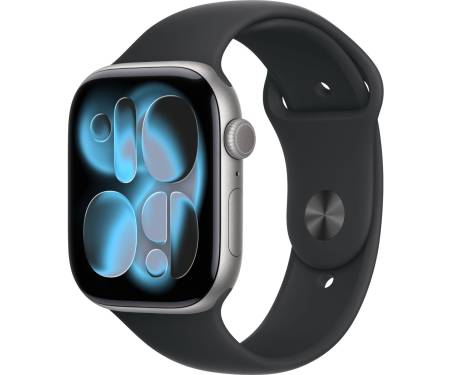 Apple Watch Series 11 GPS 46mm Space Grey Alu. Case w. Black S. Band - M/L (MEV44) 1