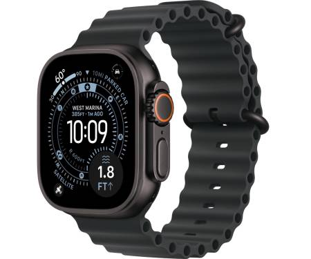 Apple Watch Ultra 3 GPS + Cellular 49mm Black Tit. Case w. Black Ocean Band (MF0J4) 1