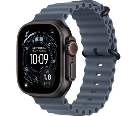 Apple Watch Ultra 3 GPS + Cellular 49mm Black Tit. Case w. Anchor Blue O. Band (MF254+MGCJ4) 1