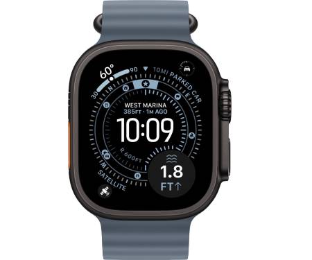 Apple Watch Ultra 3 GPS + Cellular 49mm Black Tit. Case w. Anchor Blue O. Band (MF254+MGCJ4) 2