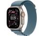 Apple Watch Ultra 3 GPS + Cellular 49mm Natural Tit. Case w. Light Blue Alpine Loop - Small (MEWK4) 1