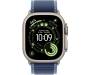 Apple Watch Ultra 3 GPS + Cellular 49mm Natural Tit. Case w. Blue/Bright Blue Trail Loop - M/L (MEWU4) 2