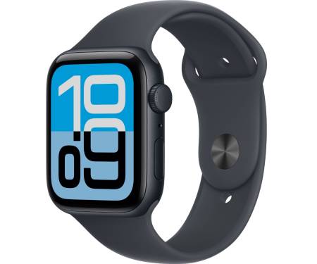 Apple Watch SE 3 GPS + Cellular 44mm Midnight Alu. Case w. Midnight S. Band - S/M (MEPH4) 1