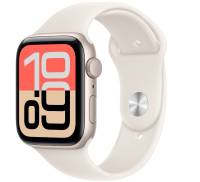 Apple Watch SE 3 GPS + Cellular 44mm Starlight Alu. Case w. Starlight S. Band - S/M (MEPE4)