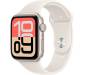 Apple Watch SE 3 GPS + Cellular 44mm Starlight Alu. Case w. Starlight S. Band - S/M (MEPE4) 1
